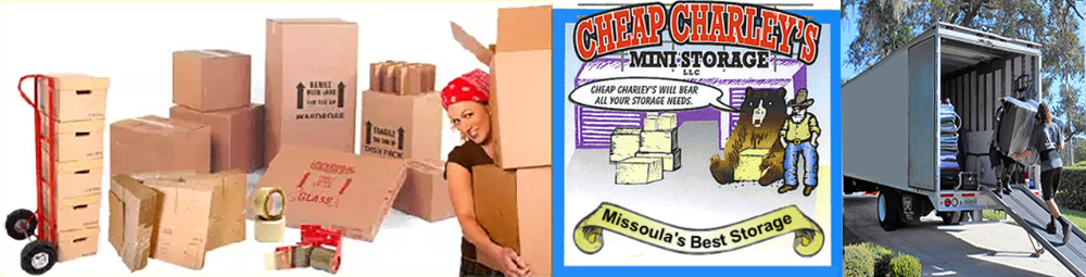 Missoula Moving Supplies - Cheap Charley's Mini Storage, LLC